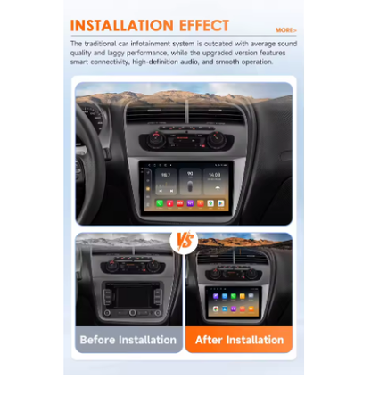 Apple CarPlay / Android Auto - Seat Altea Xl Toledo 3 (2004 - 2015)